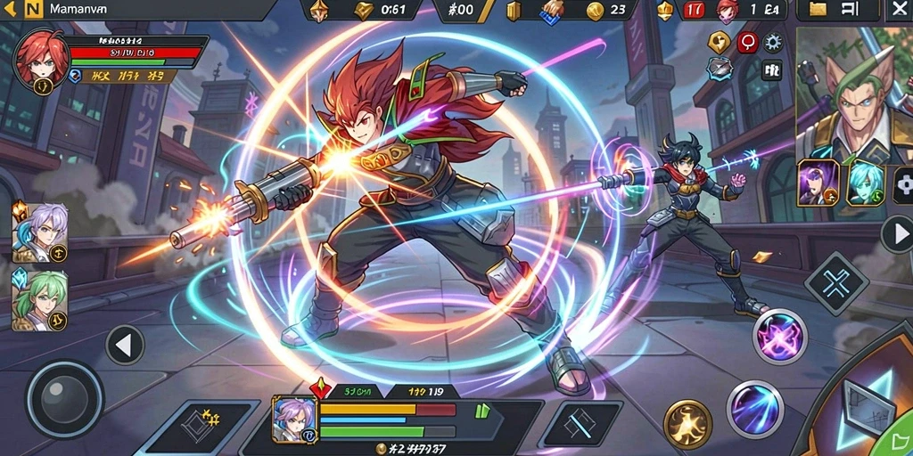 Mode multiplayer yang seru untuk bersaing dengan teman.