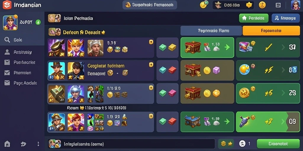 Bonus menarik setiap harinya untuk semua pemain.