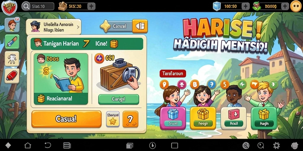 Mode multiplayer yang seru dan kompetitif.