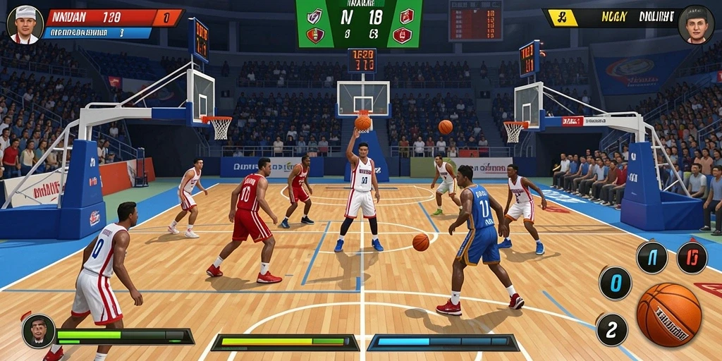 Mode multiplayer yang menantang dan kompetitif.
