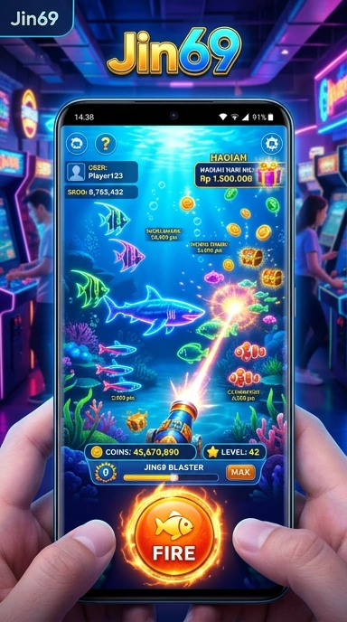 jin69 — layar beranda